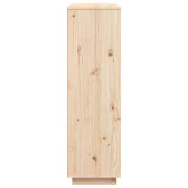 Dulap înalt, 110,5x35x117 cm, lemn masiv de pin, 4 image