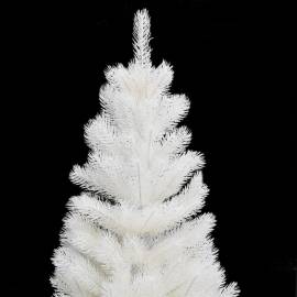 Set brad de crăciun artificial cu led-uri/globuri, alb, 90 cm, 3 image