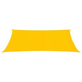 Pânză parasolar, galben, 2,5x4 m , hdpe , 160 g/m², 3 image