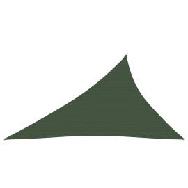 Pânză parasolar, verde închis, 4x5x6,8 m, hdpe, 160 g/m², 3 image