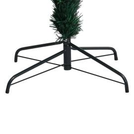 Pom de crăciun artificial cu suport, verde, 120cm, fibră optică, 6 image