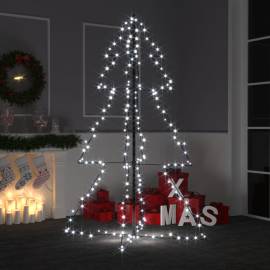 Brad crăciun conic, 200 led-uri, 98x150 cm, interior & exterior