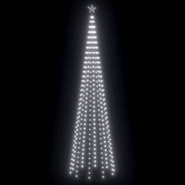 Decorațiune brad crăciun conic 752 led-uri alb rece 160x500 cm, 2 image
