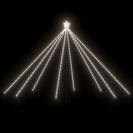 Lumini pentru bradul de crăciun, 576 led-uri, alb rece, 3,6 m, 2 image