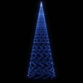 Brad de crăciun cu țăruș, 3000 led-uri, albastru, 800 cm, 3 image