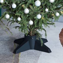 Suport brad de crăciun, verde, 55,5x55,5x15 cm