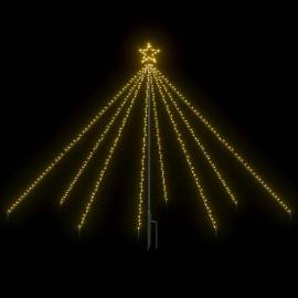 Cascadă lumini pom crăciun 2,5 m interior/exterior 400 leduri, 3 image