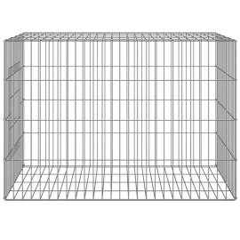 Cușcă pentru iepuri, 78x54x54 cm, fier galvanizat, 3 image