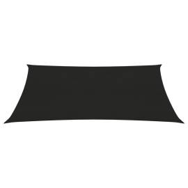 Pânză parasolar, negru, 3x4,5 m, hdpe, 160 g/m², 3 image