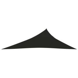 Pânză parasolar, negru, 3x4x5 m, hdpe, 160 g/m², 3 image