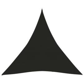Pânză parasolar, negru, 4x4x4 m, hdpe, 160 g/m², 3 image