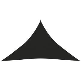 Pânză parasolar, negru, 4x4x5,8 m, hdpe, 160 g/m²