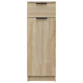 Dulap de baie, stejar sonoma, 32x34x90 cm, lemn compozit, 6 image