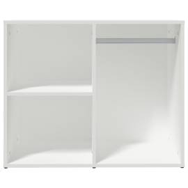 Dulap de dressing, alb, 80x40x65 cm, lemn compozit, 3 image