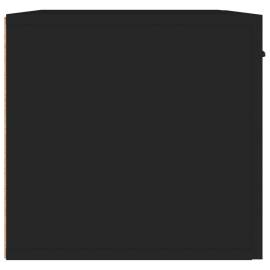 Dulap de perete, negru, 60x36,5x35 cm, lemn prelucrat, 5 image