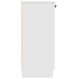 Servantă, alb, 60x30x70 cm, lemn prelucrat, 8 image