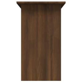 Birou, stejar maro, 80x45x74 cm, lemn prelucrat, 6 image
