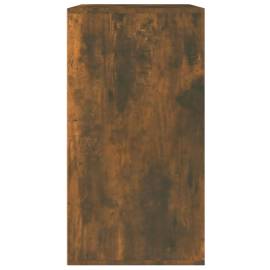Dulap de cosmetice, stejar fumuriu, 80x40x75 cm, lemn prelucrat, 5 image
