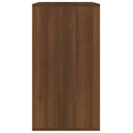 Dulap de cosmetice, stejar maro, 80x40x75 cm, lemn prelucrat, 5 image