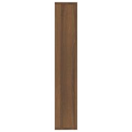 Raft de perete, stejar maro, 36x16x90 cm, lemn compozit, 5 image