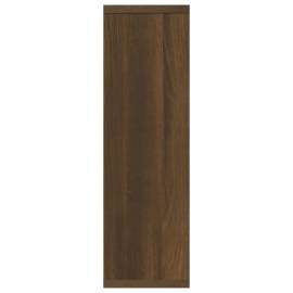 Raft de perete, stejar maro, 85x16x52,5 cm, lemn compozit, 6 image
