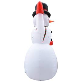 Om de zăpadă gonflabil pentru crăciun cu led, ip44, 600 cm, xxl, 5 image