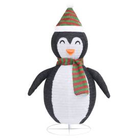 Figurină pinguin decorativă crăciun, led, 120 cm, țesătură lux, 5 image
