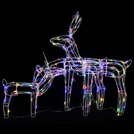 Instalație de lumini de crăciun cu reni, 3 piese, 229 led-uri, 4 image