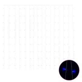 Instalație lumini tip perdea 300 led albastru 3x3 m 8 funcții, 2 image
