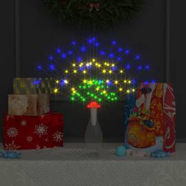 Lampă cu artificii de crăciun, 140 led-uri, multicolor, 20 cm, 3 image