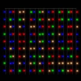 Instalație lumini tip perdea 300 led multicolor 3x3 m 8 funcții, 5 image
