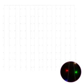 Instalație lumini tip perdea 300 led multicolor 3x3 m 8 funcții, 2 image