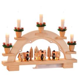 Hi arcadă ornamentală de crăciun cu lumini, 2 image