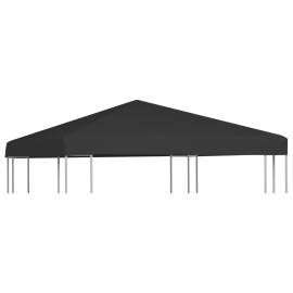 Acoperiș de pavilion, negru, 3 x 3 m, 270 g/m², 2 image