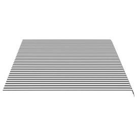 Pânză de rezervă copertină, antracit și alb, 5x3,5 m, 4 image