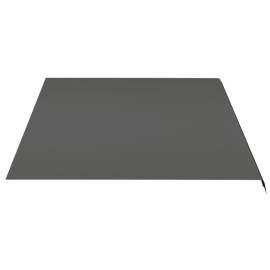 Pânză de rezervă copertină, antracit, 5x3,5 m, 4 image