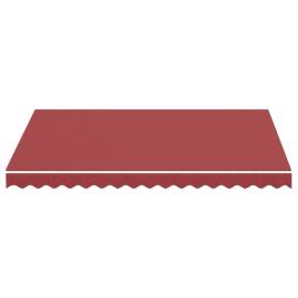 Pânză de rezervă pentru copertină, roșu vișiniu, 3x2,5 m, 4 image