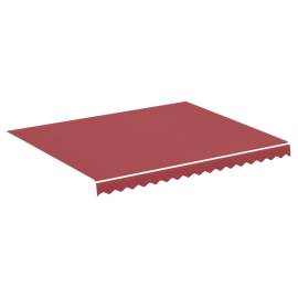 Pânză de rezervă pentru copertină, roșu vișiniu, 3x2,5 m, 2 image