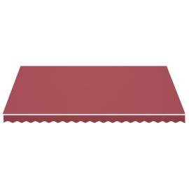 Pânză de rezervă pentru copertină, roșu vișiniu, 4,5x3,5 m, 3 image