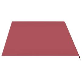 Pânză de rezervă pentru copertină, roșu vișiniu, 5x3 m, 4 image