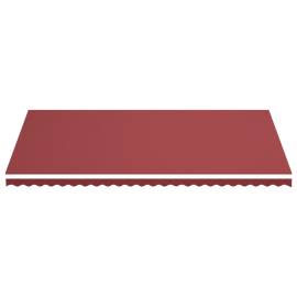 Pânză de rezervă pentru copertină, roșu vișiniu, 6x3,5 m, 3 image