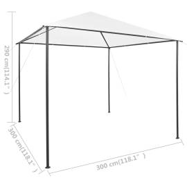 Pavilion, alb, 3 x 3 x 2,7 m, 180 g/m², 8 image