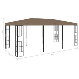 Pavilion, gri taupe, 6 x 3 m, 7 image