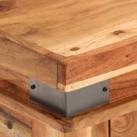 Masă consolă, 110x34x74 cm, lemn masiv de acacia, 6 image