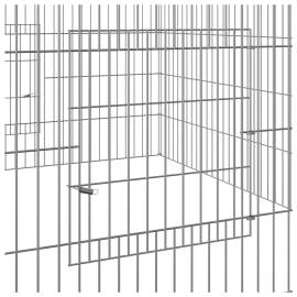 Cușcă pentru iepuri, 110x110x55 cm, fier galvanizat, 6 image