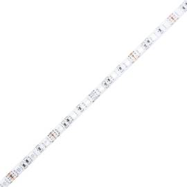 Birou cu lumini led, alb, 97x90x45 cm lemn compozit, 10 image