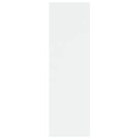 Raft de perete, alb, 85x16x52,5 cm, lemn compozit, 6 image