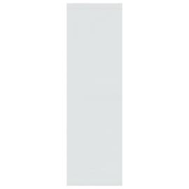 Raft de perete, alb extralucios, 85x16x52,5 cm, lemn compozit, 6 image