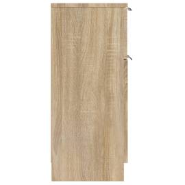 Servantă, stejar sonoma, 30x30x70 cm, lemn compozit, 8 image