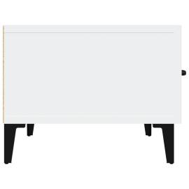 Comodă tv, alb, 150x34,5x30 cm, lemn prelucrat, 8 image